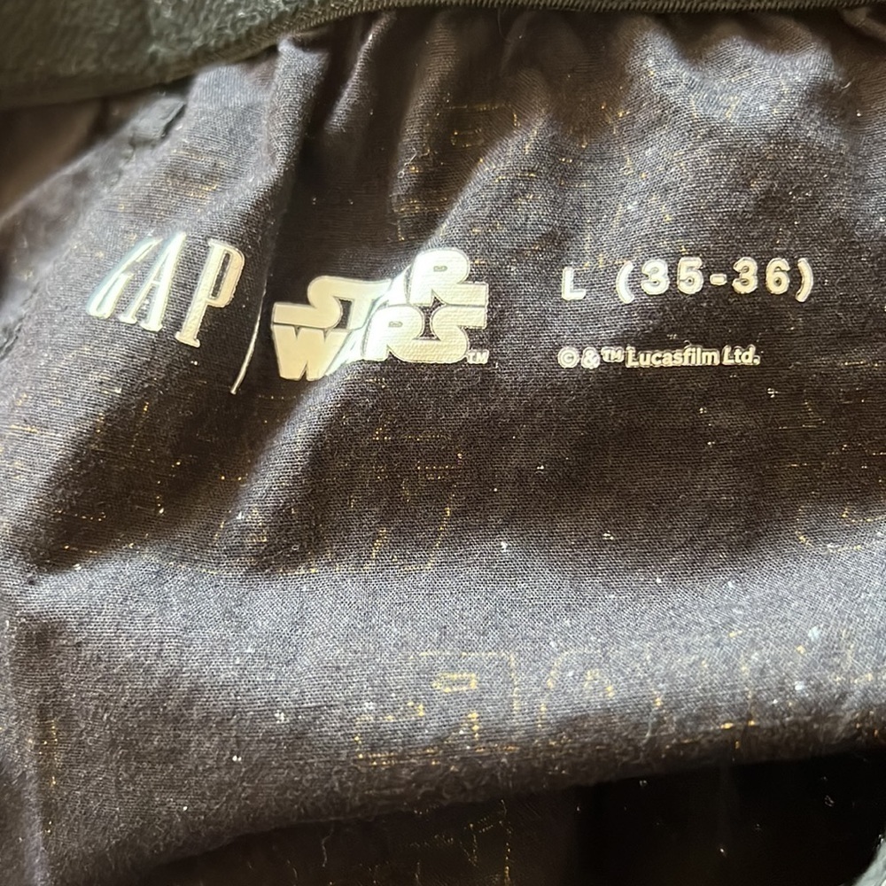 Star Wars and Gap Pajama Bottoms Size Large - Picture 4 of 5